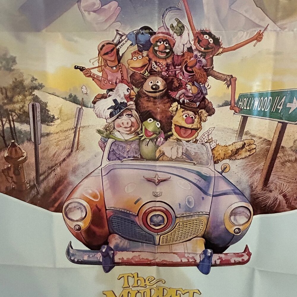 Muppet Movie Poster 1979 Vintage